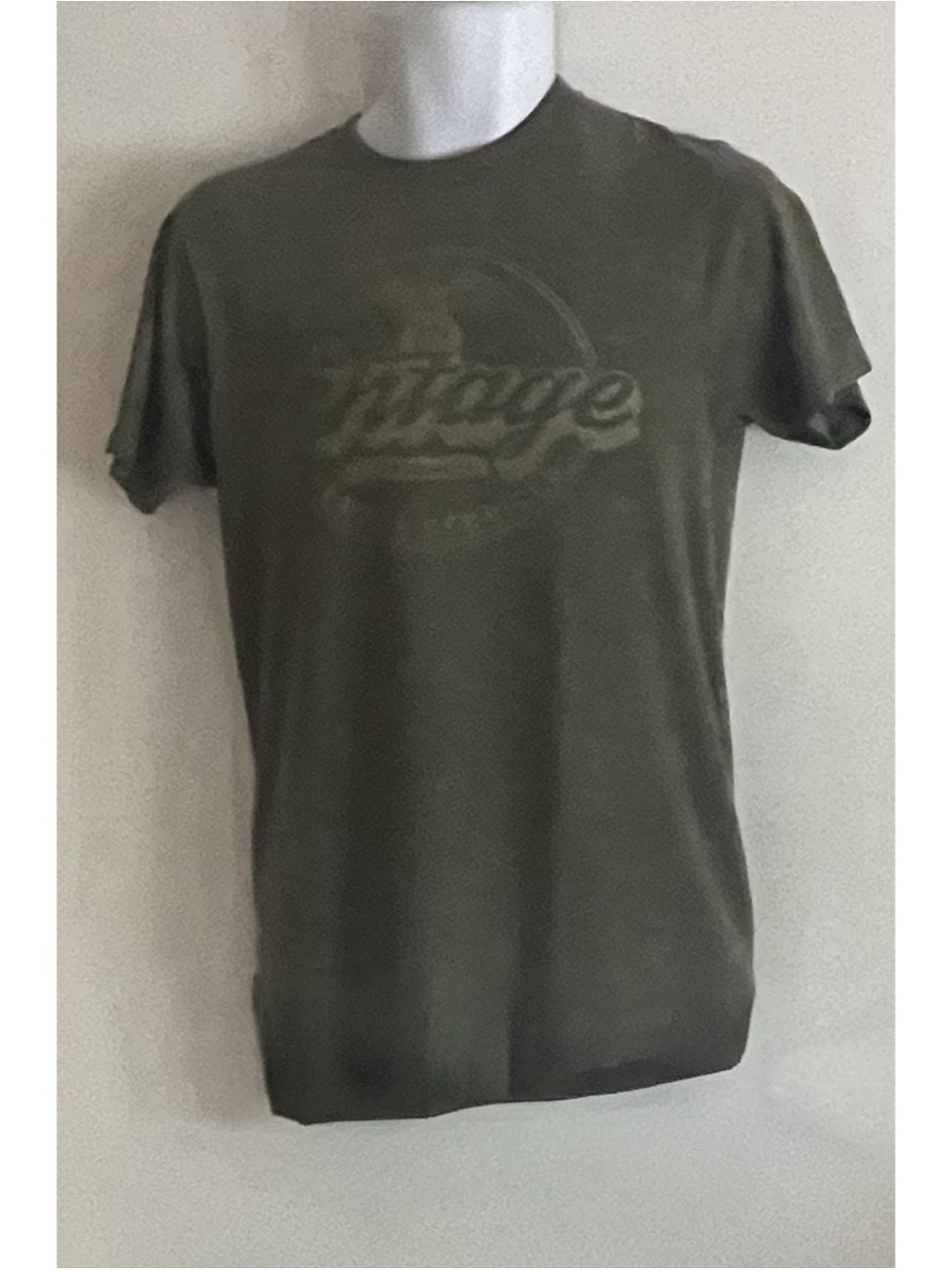 Men's Olive Short Sleeve Graphic Tee
